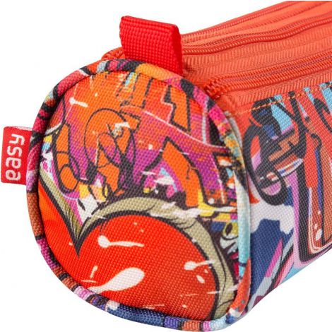 Piórnik tuba Easy Spokey 22x6x8cm, 3 zamki - 2